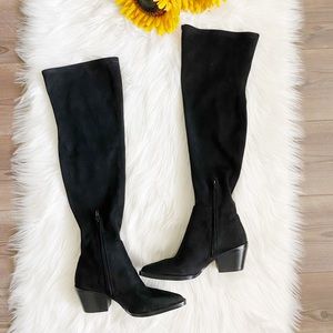 Gianni Bini Over the Knee Suede Boots